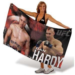  UFC Dan Hardy 3x5 Wall Hanging 