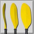 Kayak Paddle 2 PC Breakdown 3 position Curved Blade NEW