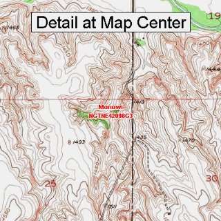   Map   Monowi, Nebraska (Folded/Waterproof)