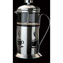 French Press 4 cup Stainless Steel Coffee/ Tea Maker  