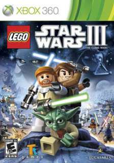 Xbox 360   LEGO Star Wars III The Clone Wars  