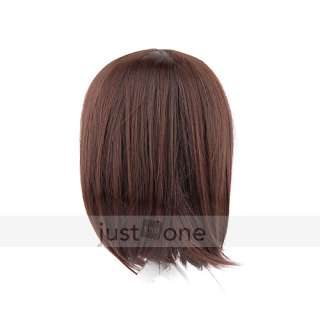   Chic Hair BOB Style Head Decoration Short Straight Wig with Hairnet