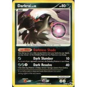  Darkrai 3/100 Rare Reverse Holo Majestic Dawn Pokemon 