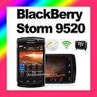 NEW UNLOCKED BLACKBERRY Storm2 9520 3G GPS WIFI AT&T T MOB PHONE