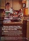 1975 tide laundry detergent ad hoover washer expedited shipping 