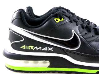 Nike Air Max LTD 2 Black/White/Lime Green Wright Running Trainers Gym 