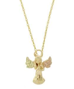 Black Hills Gold Guardian Angel Necklace  