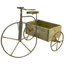 Antique Tricycle Planter  