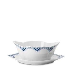  Royal Copenhagen Princess Sauce Boat with Stand