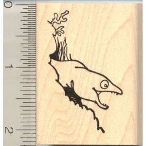  Moray Eel Rubber Stamp Arts, Crafts & Sewing