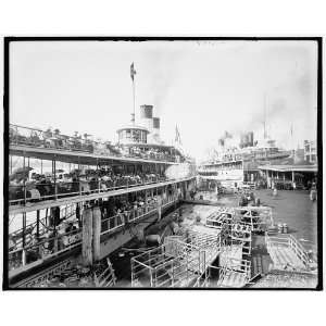  Detroit,Mich.,White Star Line dock