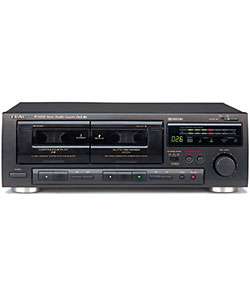 Teac Dual Deck Cassette Player with Auto Reverse (Refurb)   