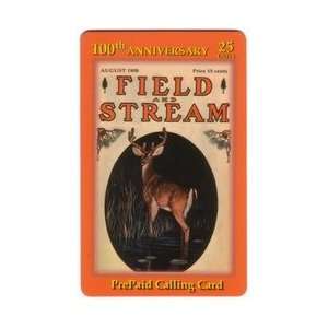   Field & Stream 100th Anniv 1908 Cover 8 Point Buck 