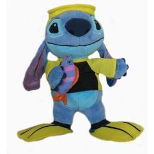    Disney Lilo & Stitch 10 Snorkeling Stitch Plush Doll Toys & Games