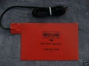 Battery Heater Battery Warmer 60 Watt   220 Volt  
