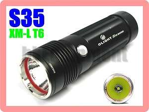 OLIGHT S35 Baton Cree XM L T6 Flashlight+Diffuser  