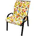 Patio High back Woodland Floral Chair Cushion  