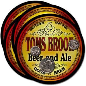 Toms Brook, VA Beer & Ale Coasters   4pk