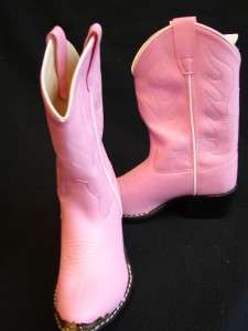 Pink & Black Cool Western Cowgirl Kids riding show boots Youth & kids 