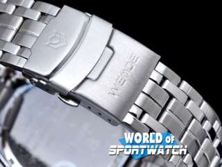  Watch 3 Decorative Dials Steel Quartz Wrist Watch Man Watch Black 