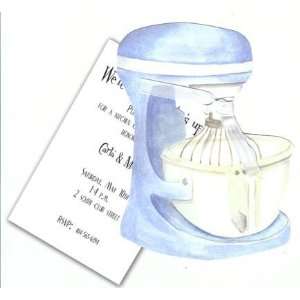  Stevie Streck Designs AW902 Blue Mixer with Ribbon Tag 