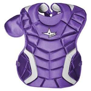 ALL STAR Youth Young Pro Baseball Chest Protectors PU   PURPLE AGE 9 