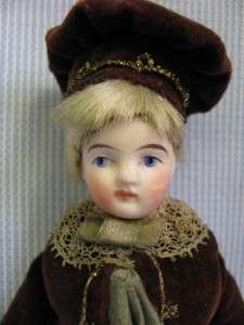 Pair of Incredible All original Antique German Bisque dolls 