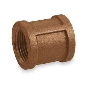 Industrial Grade 1VFF1 Coupling, Red Brass, 2 In, 150 PSI  
