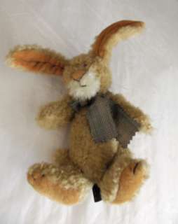 RETIRED BOYDS ARCHIVE COLLECTION 1364 BEIGE CHENILLE BUNNY RABBIT w 