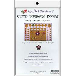 Circle Template Board for Quilling  