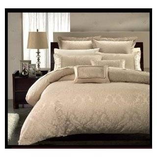 Royal Hotel Collection Sara 7 Pieces Beige King/ Cal King Duvet Cover 