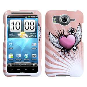 Hard Snap Phone Cover Case 4 HTC INSPIRE 4G AT&T Crown  