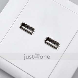 USB Ports Dual Type A Wall Plate Coupler Outlet Socket Panel Adapter 