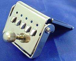 NICKEL BANJO TAILPIECE   for replacement or repair  