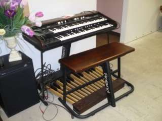 Roland VK 77, New, Dual Manual Organ & Full Bass Pedals  