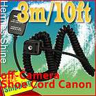 YONGNUO 8ft E TTL(II) Off Camera Flash Sync Cord Canon