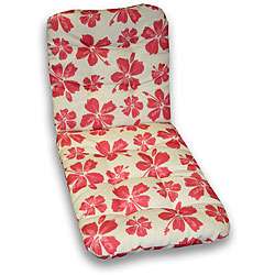 Hibiscus All weather Outdoor Club Chair Cushion  