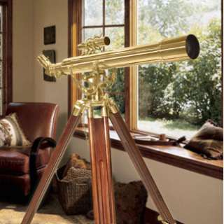 Barska Anchormaster Brass Telescope w/ Tripod, AE10822 790272978588 