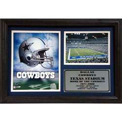Dallas Cowboys Logo 12 x 18 Custom Framed Print  