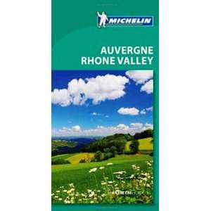  Green Guide Pack Auvergne and the Rhone Valley   Guide and two maps 