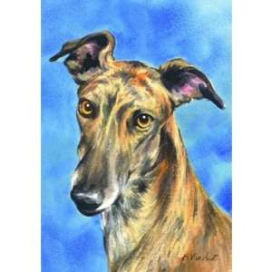 VDISC Greyhound Portrait Breed Flag 