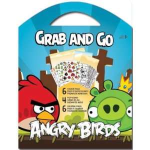  (9x11) Angry Birds Grab and Go Stickers