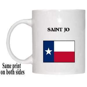  US State Flag   SAINT JO, Texas (TX) Mug 