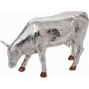    Cows on Parade Mira Moo Museum Large Cow Figurine Toys & Games