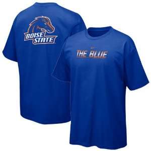  Nike Boise State Broncos Royal Blue School Pride T shirt 