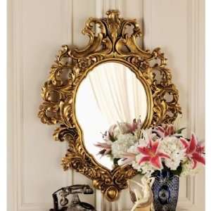   French Rococo Antique Replica Antoinette Salon Mirror