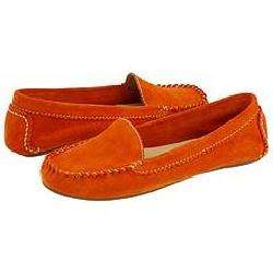 Steven Teepea Orange Suede Flats (Size 5.5)  