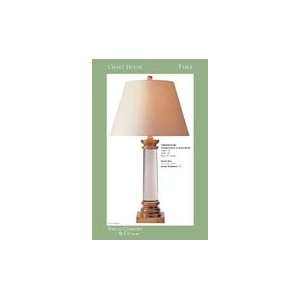Chart House Column on Brass Mount Table Lamp by Visual Comfort CHA8925