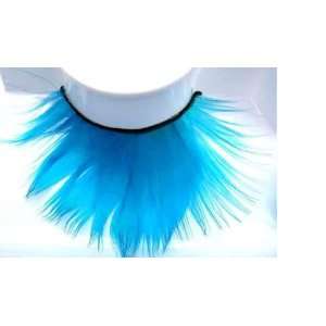 Feather Eyelashes SA 34   Light Blue