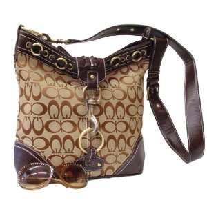  Designer Style Signature Denim Front Clasp Handbag (AZ2117 